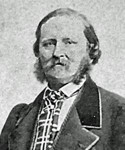 Portrait of Edouard-Léon Scott de Martinville, inventor of the phonautograph