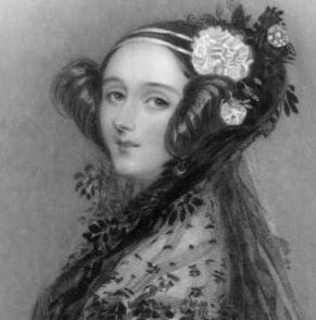 Portrait of Ada Lovelace, the first computer programmer