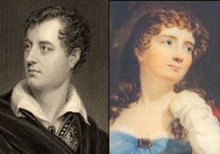 Lord Byron, left, and Anabella Milbanke, right, parents of the first computer programmer