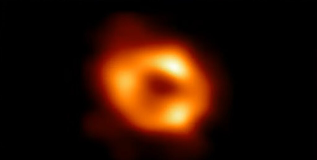 Image of the first black hole discovered in our galaxy