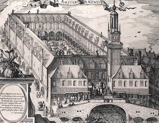 As one of the stock market firsts, the Hendrick de Keyser Exchange became the world’s first stock exchange building